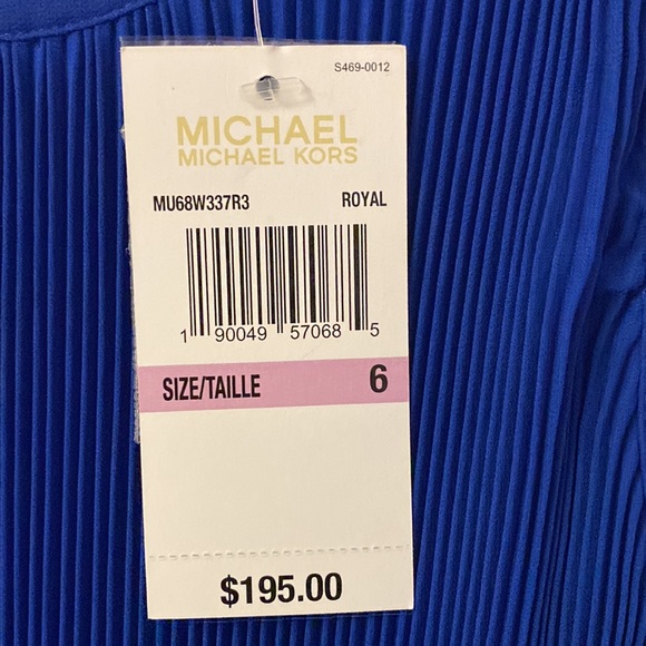 MICHAEL KORS summer dress in Royal Blue. Size 6 - Picture 2 of 2